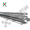 Stainless steel storage type lifting, vibrating conveyor, rubber belt conveyor processing line