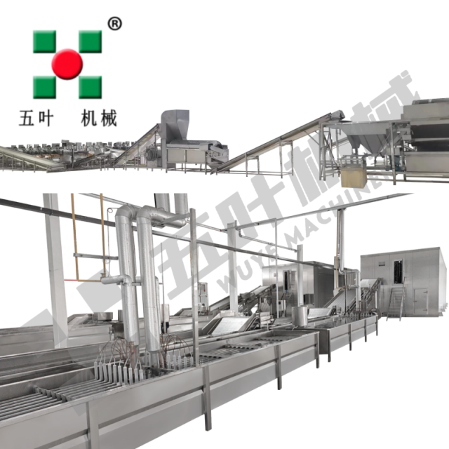 6000 Corn Frozen Vegetable Production Line IQF Freezer Machine Fruit Processing Line IQF Freezer Machine