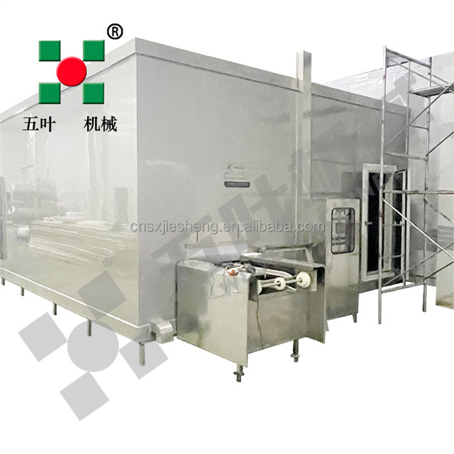 Single Spiral/double Spiral Freezers/IQF Quick Freezer Are Used to Freeze Aquatic Products and Meat and Pasta and Ice Cream