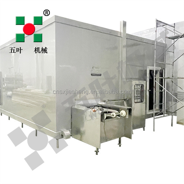 Single Spiral/double Spiral Freezers/IQF Quick Freezer Are Used to Freeze Aquatic Products and Meat and Pasta and Ice Cream