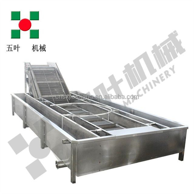 Support Custom Large Industrial Cold Water Cooling Machine for Vegetables and Fruits, Factory Direct Sales
