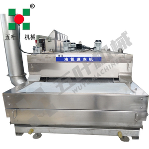 Liquid Nitrogen IQF Freezer for Crayfish Tunnel Quick Freeze Equipment with Liquid Nitrogen Commercial Commercial Freezer for Durian