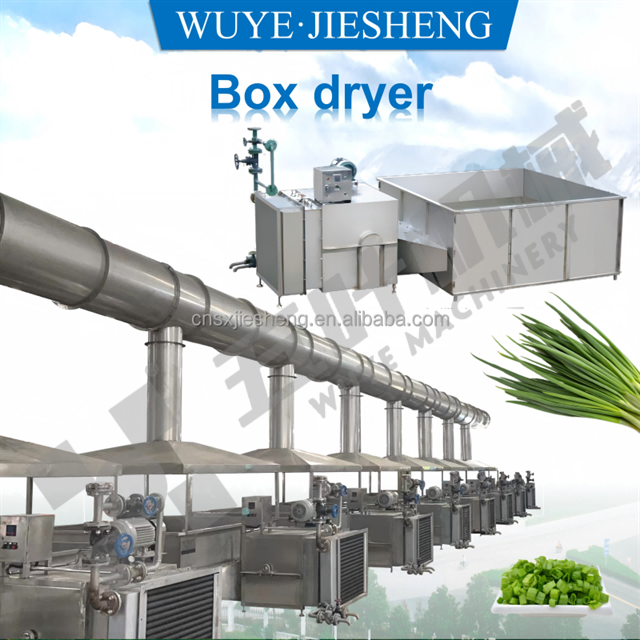 Multi Function High Yield and Low Price Coal / Gas / Steam Vegetable Box Dryer Flat Bed Drying Machine