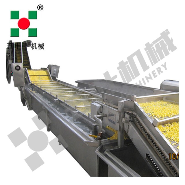 6000 Corn Frozen Vegetable Production Line IQF Freezer Machine Fruit Processing Line IQF Freezer Machine