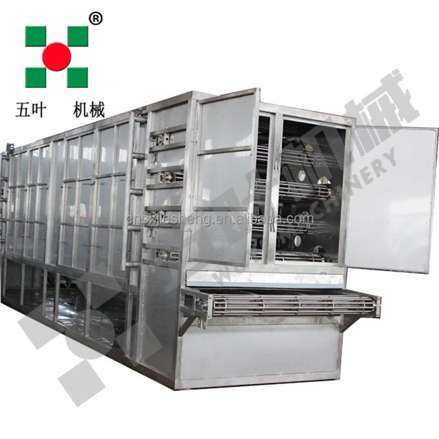 Automatic Belt Drying Machine Industrial Drying Equipment for Fuits Vegetables Onion ShrimpTremella Fruits Dryers