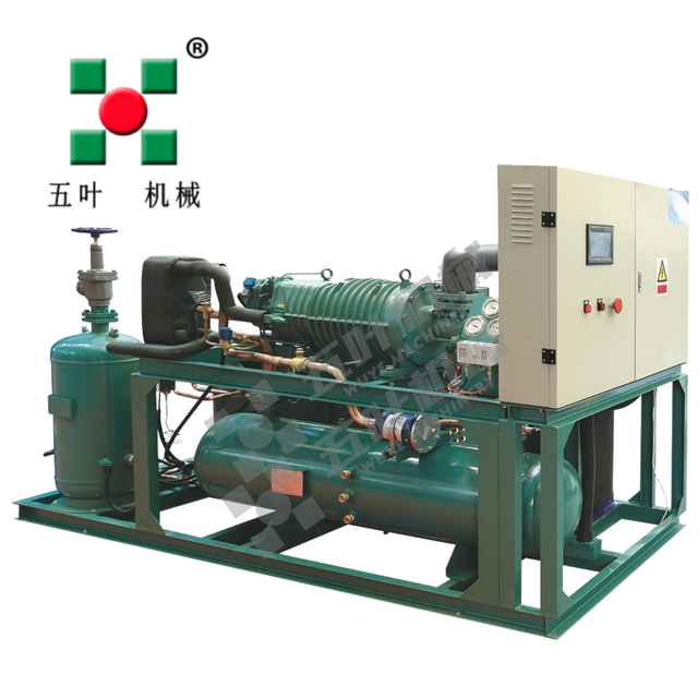 Cooling Refrigeration unit evaporative condenser refrigeration condensing unit for cold storage room IQF freezer 