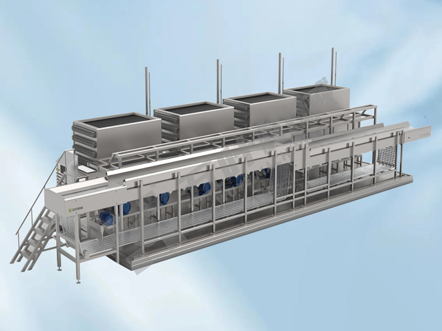 Quick-freezeing machine