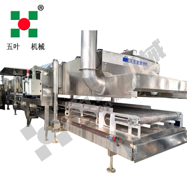 Liquid Nitrogen IQF Freezer for Crayfish Tunnel Quick Freeze Equipment with Liquid Nitrogen Commercial Commercial Freezer for Durian