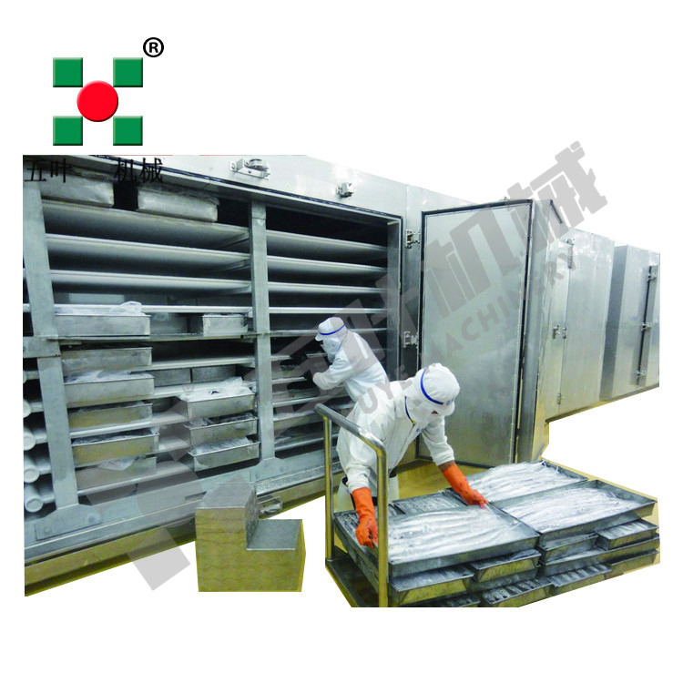 Shelf plate freezer