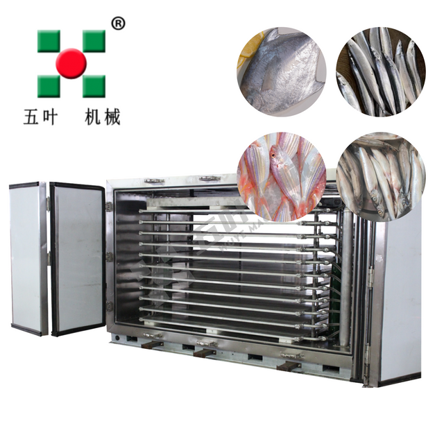 Customized Plate Blast Freezer For White Croaker Fish Freezing Equipment