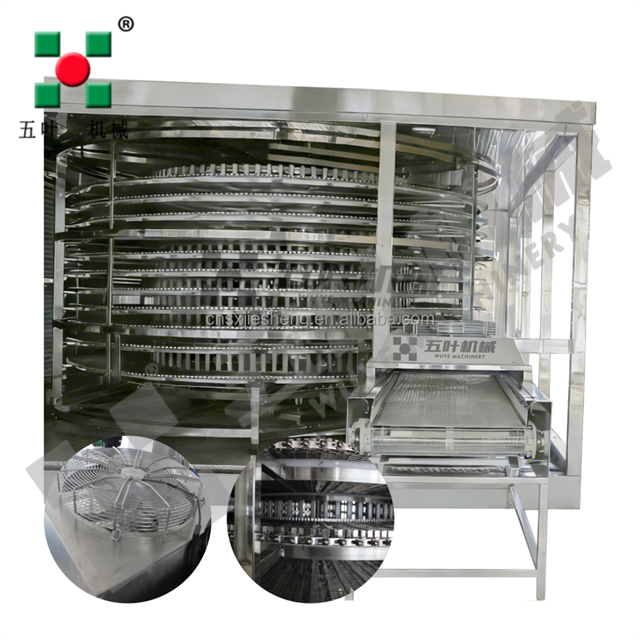 Continuous Freezing Machine for Dumplings
