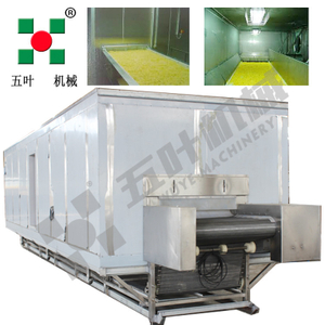 Fully Automatic Frozen Vegetable Production Line Potato French Fries Production Line Industrial Belt Dryer