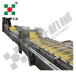 6000 Corn Frozen Vegetable Production Line IQF Freezer Machine Fruit Processing Line IQF Freezer Machine