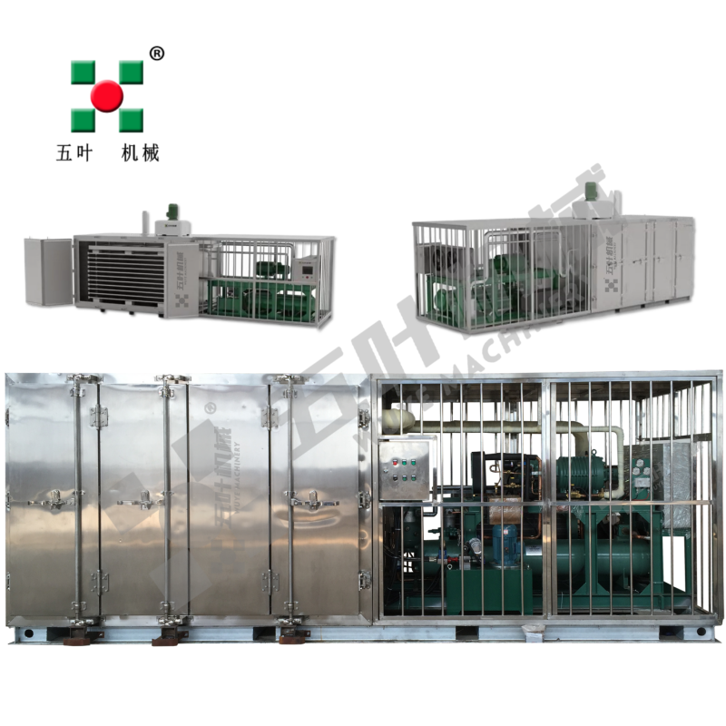 500KG Contact Plate Blast Freezer For Capelin Fish Freezing Machine