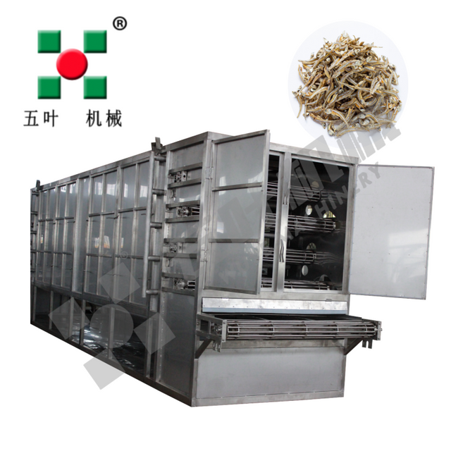 Commercial Belt Dryer Machine For Small Fish