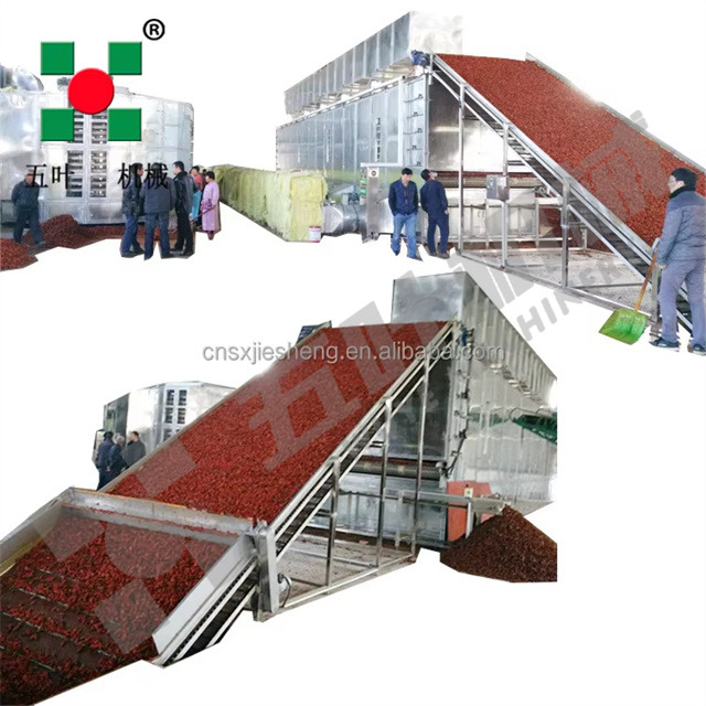 Automatic Belt Drying Machine Industrial Drying Equipment for Fuits Vegetables Onion ShrimpTremella Fruits Dryers