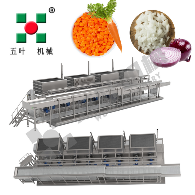 Manufacturer IQF Freezer For Diced Onions