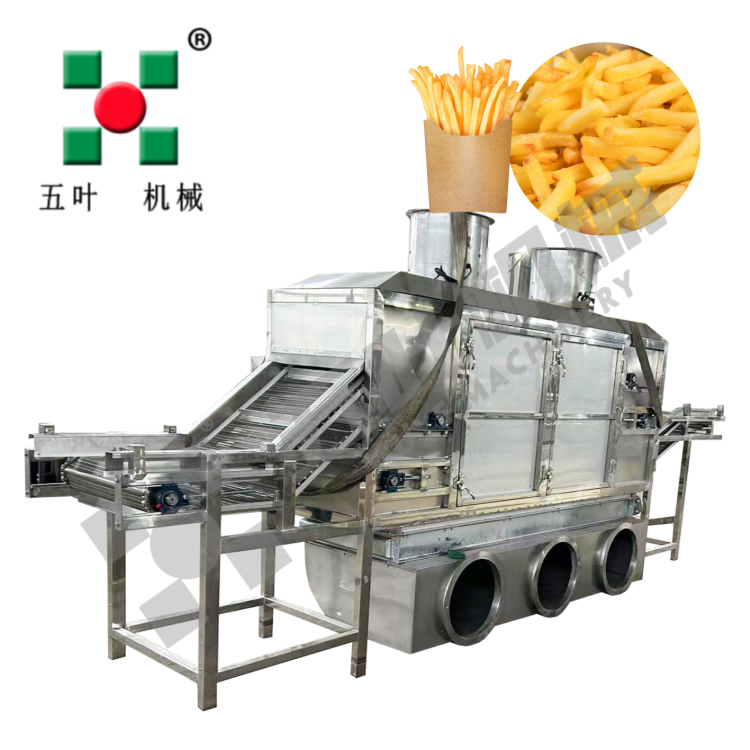 Automatic Belt Drying Machine For French Fries