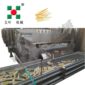 Manufacturer IQF Freezer Vegetable Production Line For Bamboo Shoots