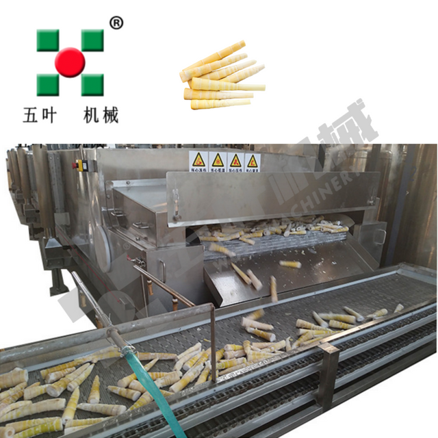 Manufacturer IQF Freezer Vegetable Production Line For Bamboo Shoots