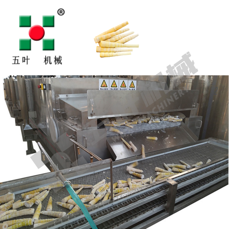 Manufacturer IQF Freezer Vegetable Production Line For Bamboo Shoots