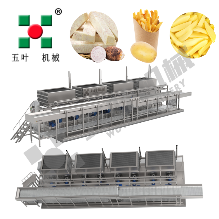 Hot Sale IQF Freezer Machine For Potato Dices