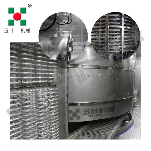 Continuous Freezing Machine for Dumplings