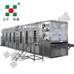 Automatic Belt Drying Machine Industrial Drying Equipment for Fuits Vegetables Onion ShrimpTremella Fruits Dryers