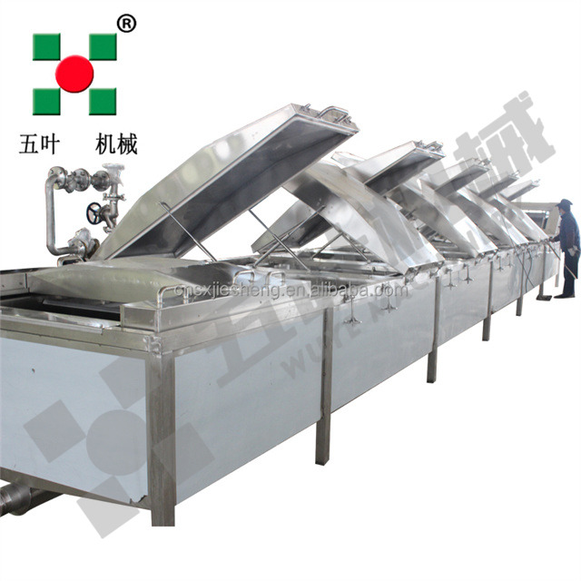 Good Quality Cooking Shrimp Machine Seafood Shrimp Processing Machine Blanching for Sale