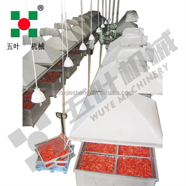 Multi Function High Yield and Low Price Coal / Gas / Steam Vegetable Box Dryer Flat Bed Drying Machine
