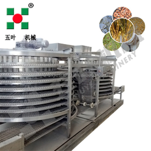 CE Certified Spiral Fruit Dryer For Grapes