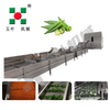 Customized IQF Freezer Bean Product Processing Machinery
