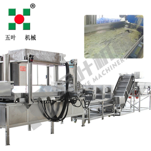 Fully Automatic Frozen Vegetable Production Line Potato French Fries Production Line Industrial Belt Dryer