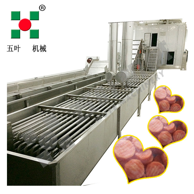 Fluidized Iqf Freezer Iqf Blast Freezer Quick Freeze Equipment Industrial Frozen Seafood Production Lines for Shrimp