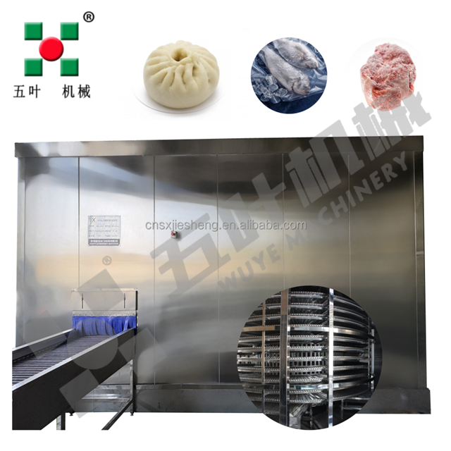 Continuous Freezing Machine for Dumplings