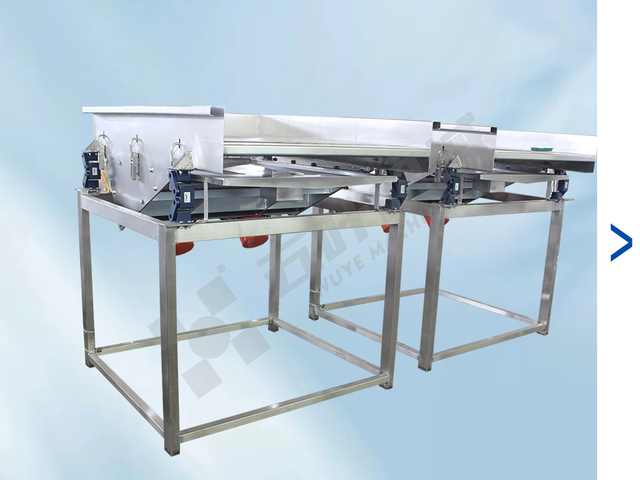 Vibrating distribute machine