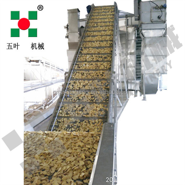 Industrial Air Heated Vegetable & Ginger Dryer Dehydration Machine Food Processing Line for Dryer & Drying&belt Dryer