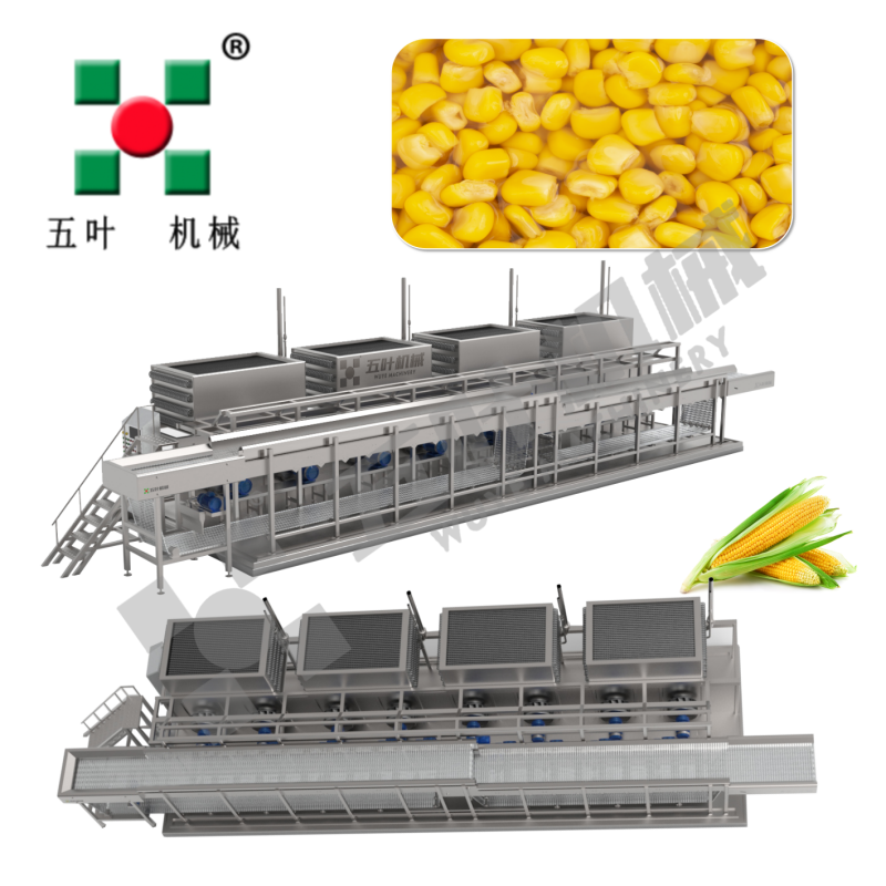 Manufacturer IQF Freezing Machine For Corn