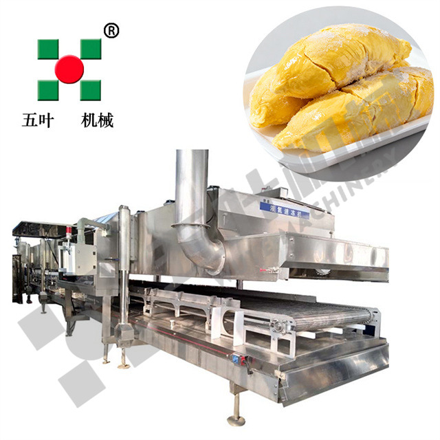 Liquid Nitrogen Quick Freezing Durian Line